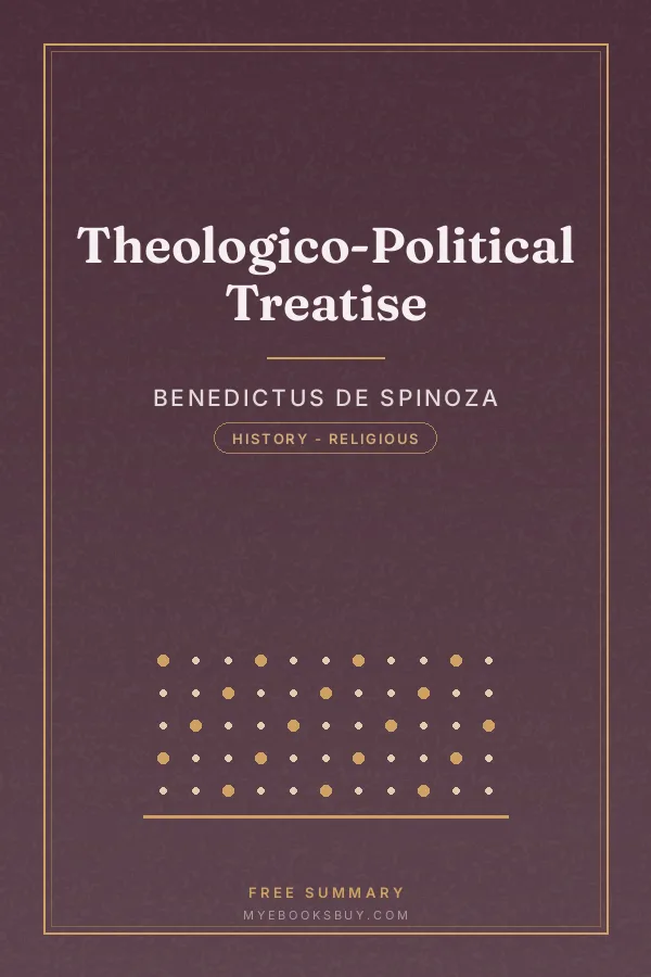 Cover of Theologico-Political Treatise
