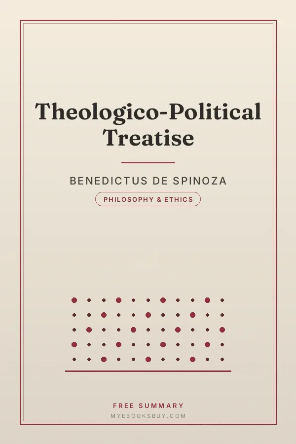 Cover of Theologico-Political Treatise