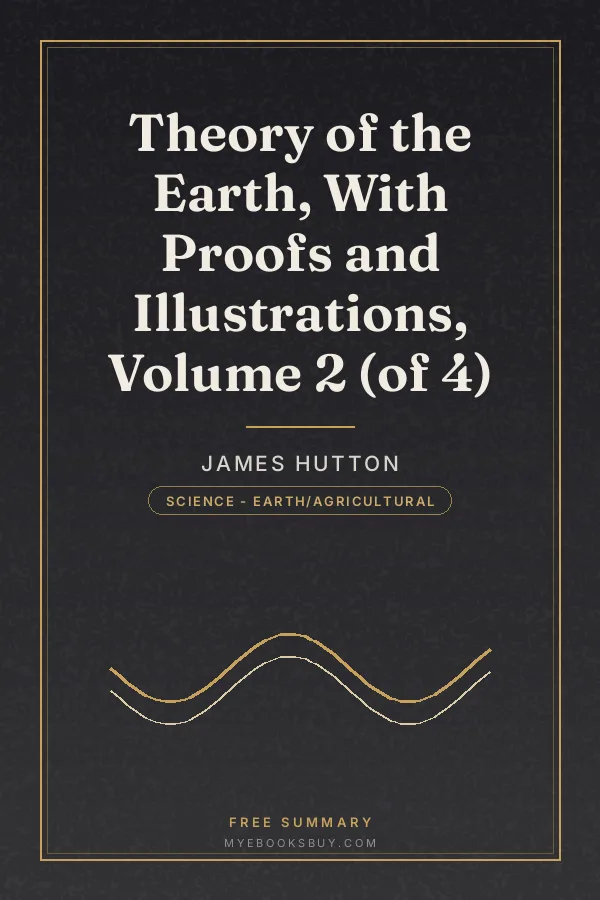 Cover of Theory of the Earth, With Proofs and Illustrations, Volume 2 (of 4)