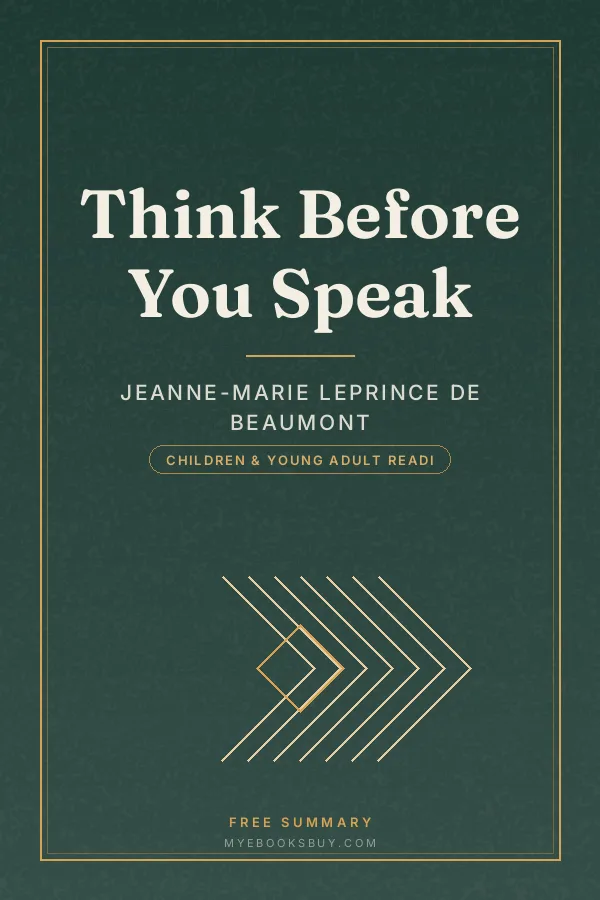 Cover of Think Before You Speak