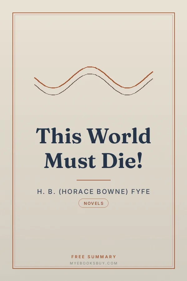 Cover of This World Must Die!