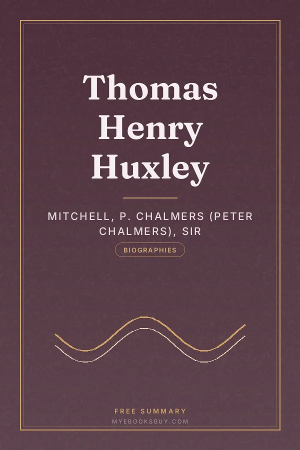 Cover of Thomas Henry Huxley