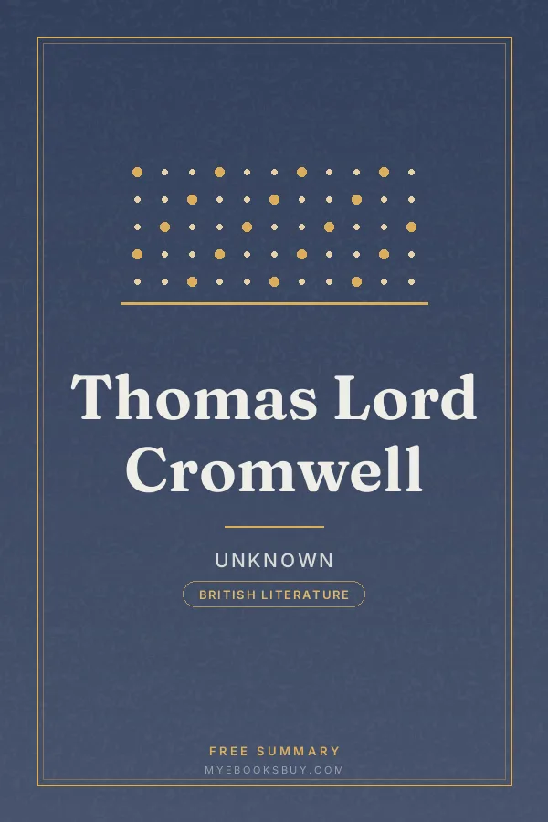 Cover of Thomas Lord Cromwell