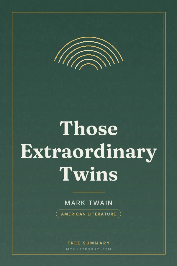 Cover of Those Extraordinary Twins