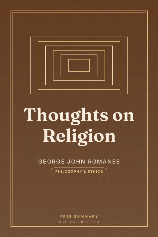 Cover of Thoughts on Religion