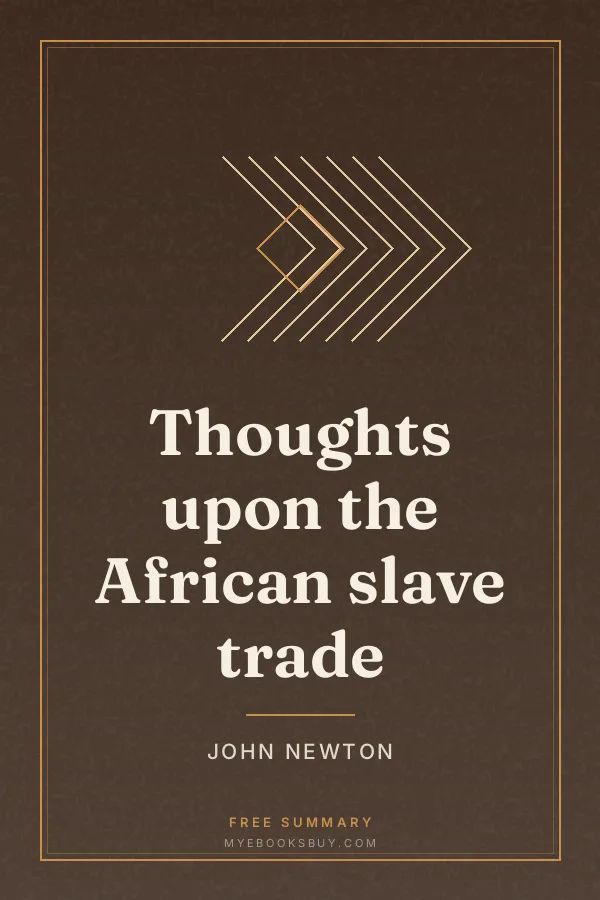 Cover of Thoughts upon the African slave trade