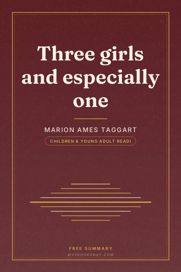 Cover of Three girls and especially one