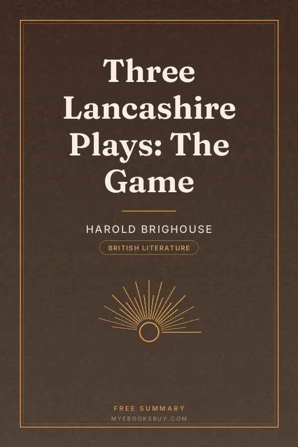 Cover of Three Lancashire Plays: The Game