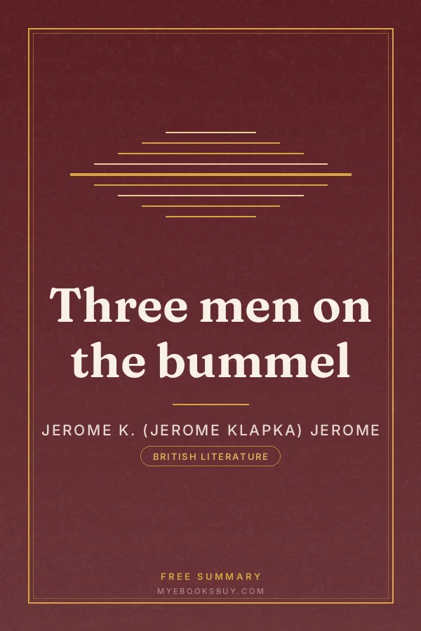 Cover of Three men on the bummel
