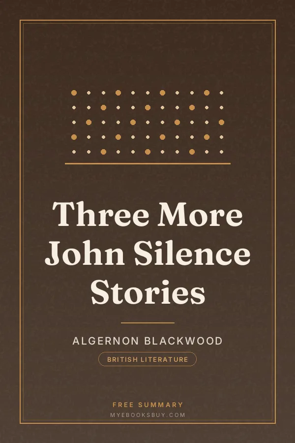 Cover of Three More John Silence Stories