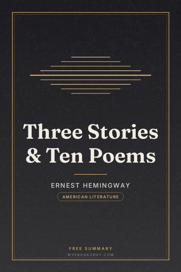 Cover of Three Stories & Ten Poems