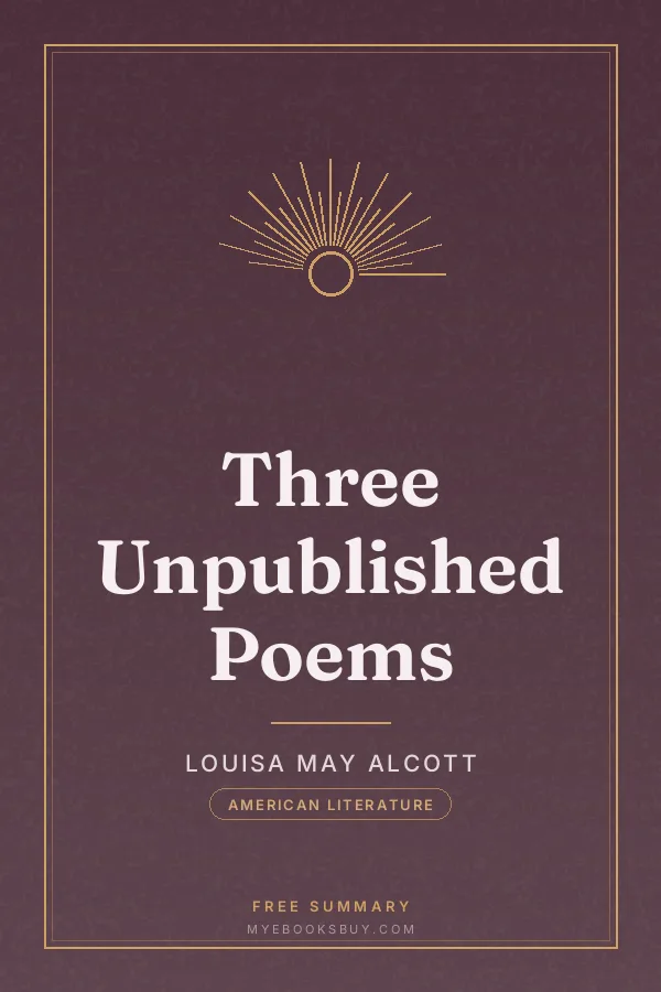 Cover of Three Unpublished Poems