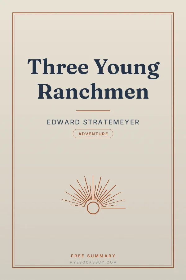 Cover of Three Young Ranchmen