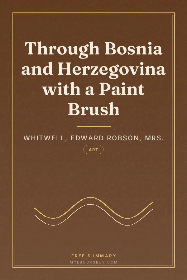 Cover of Through Bosnia and Herzegovina with a Paint Brush