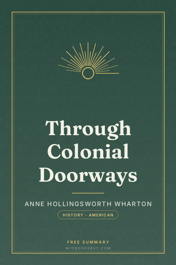 Cover of Through Colonial Doorways
