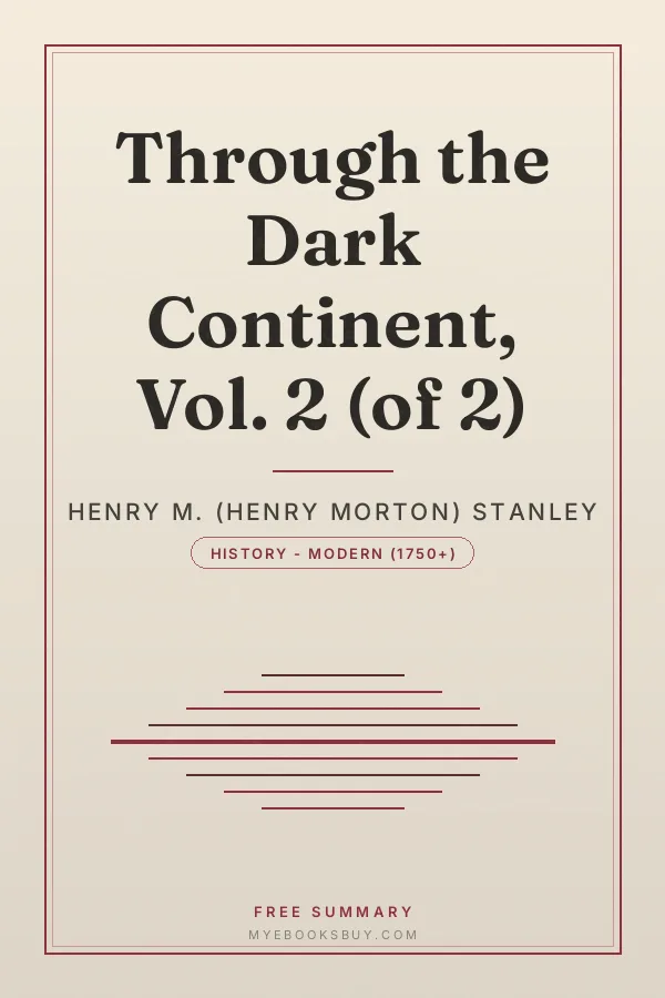 Cover of Through the Dark Continent, Vol. 2 (of 2)