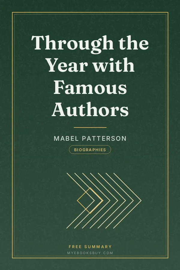 Cover of Through the Year with Famous Authors