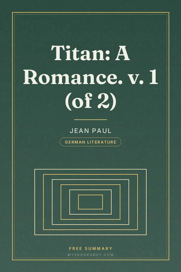 Cover of Titan: A Romance. v. 1 (of 2)
