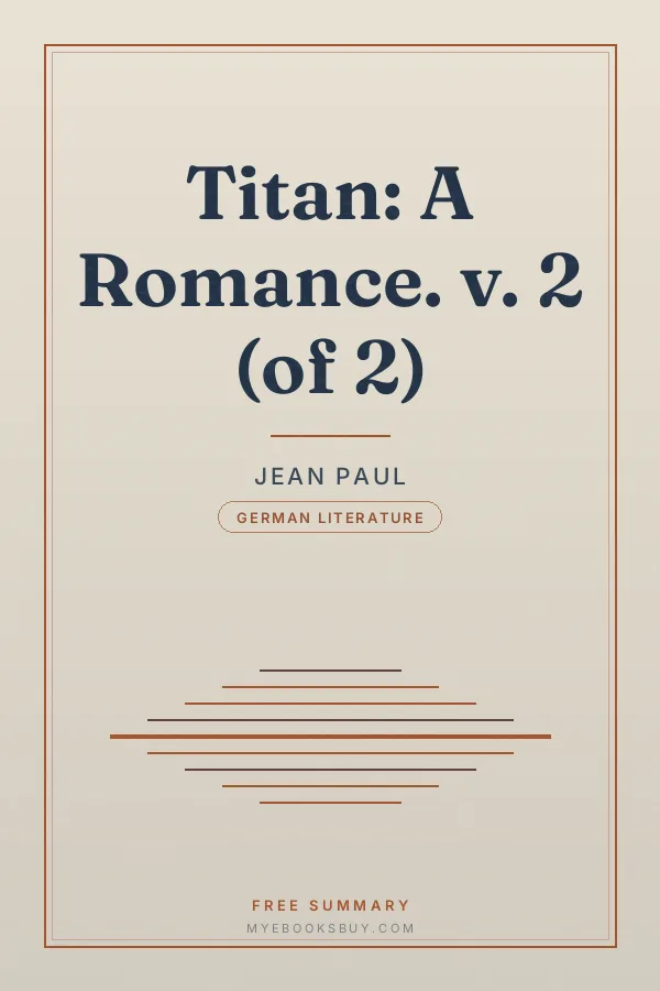 Cover of Titan: A Romance. v. 2 (of 2)