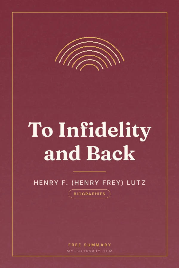 Cover of To Infidelity and Back