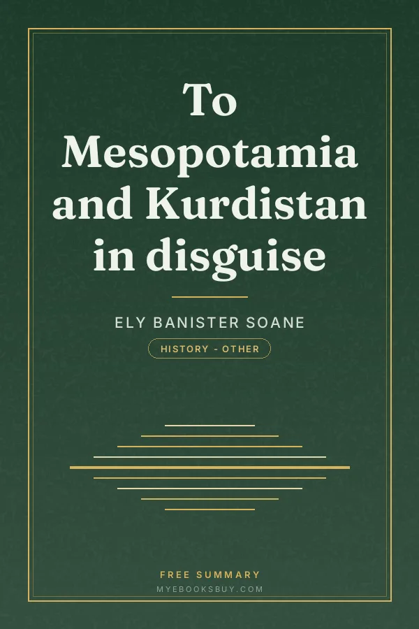 Cover of To Mesopotamia and Kurdistan in disguise