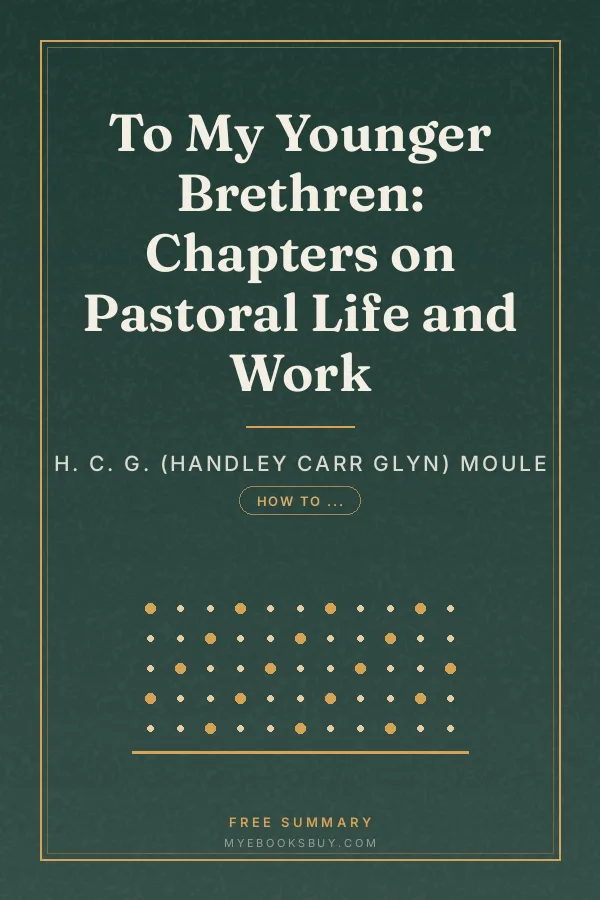 Cover of To My Younger Brethren: Chapters on Pastoral Life and Work