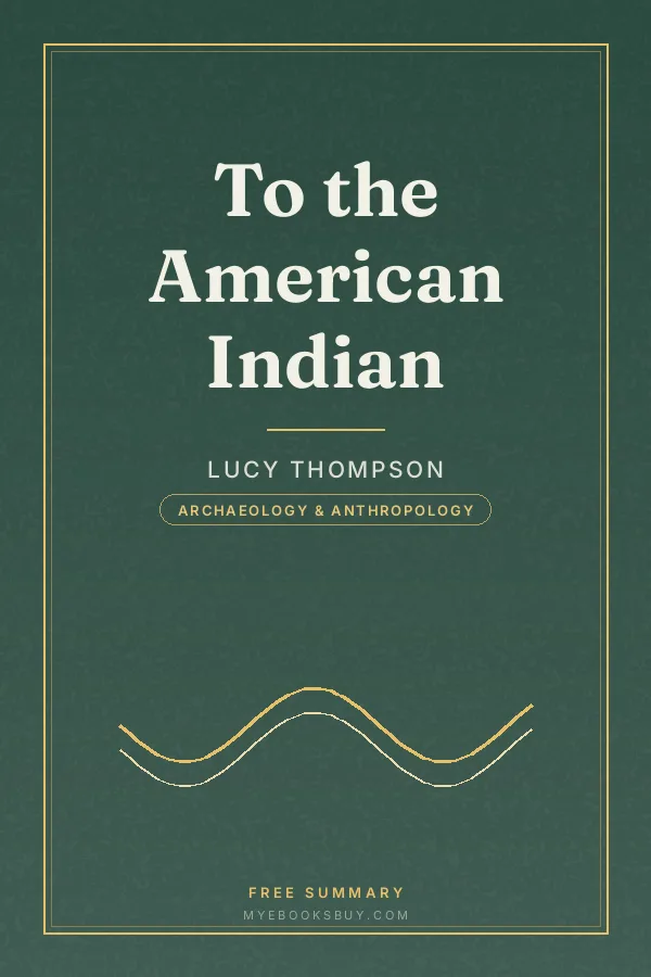 Cover of To the American Indian