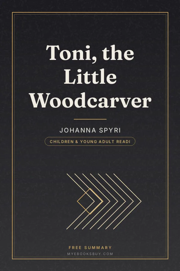 Cover of Toni, the Little Woodcarver