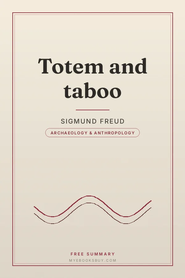 Cover of Totem and taboo