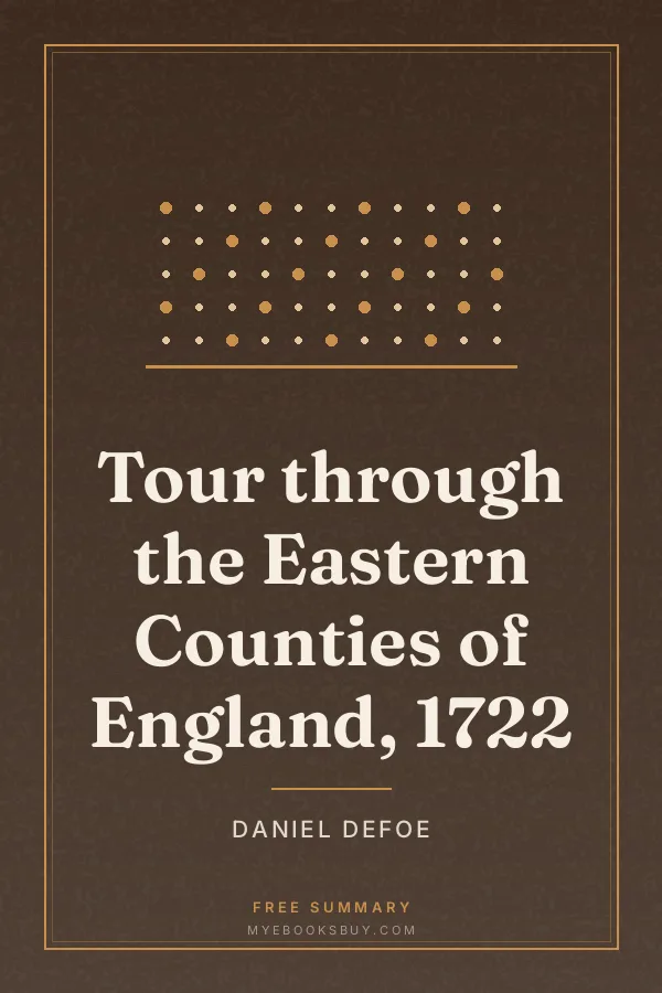 Cover of Tour through the Eastern Counties of England, 1722