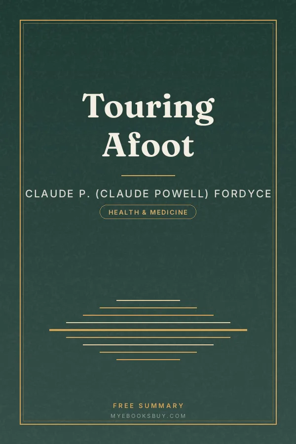 Cover of Touring Afoot