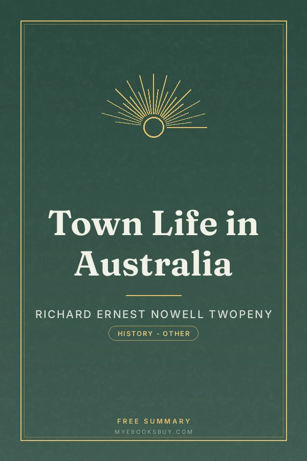 Cover of Town Life in Australia