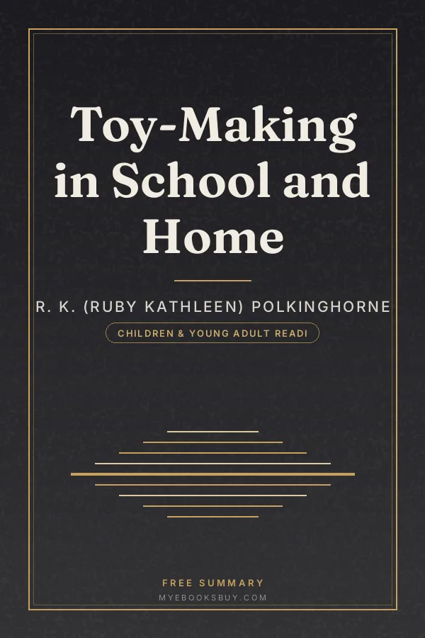 Cover of Toy-Making in School and Home