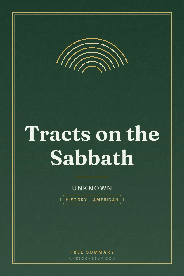 Cover of Tracts on the Sabbath