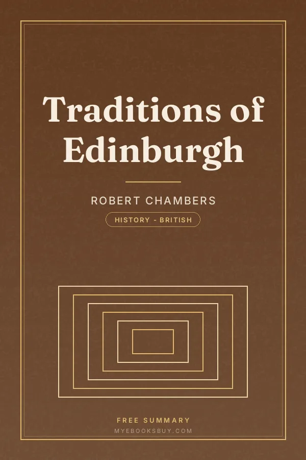 Cover of Traditions of Edinburgh