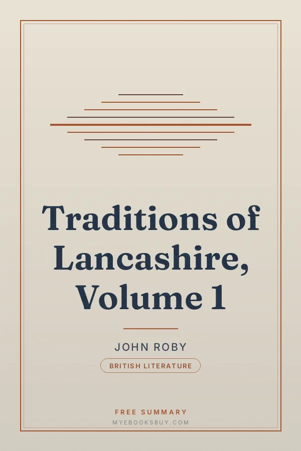 Cover of Traditions of Lancashire, Volume 1
