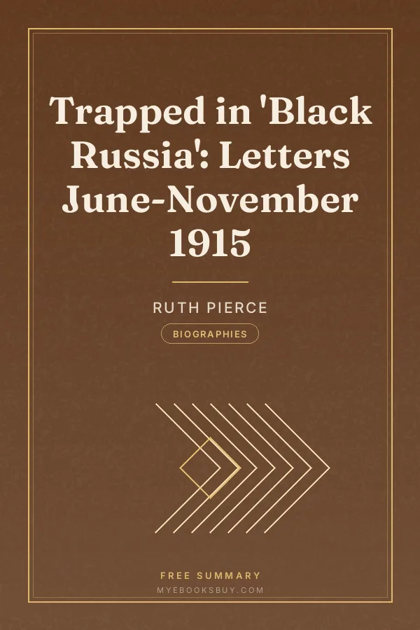 Cover of Trapped in 'Black Russia': Letters June-November 1915