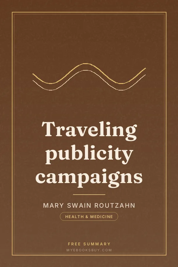 Cover of Traveling publicity campaigns