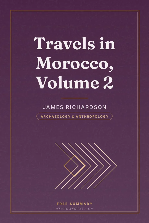 Cover of Travels in Morocco, Volume 2