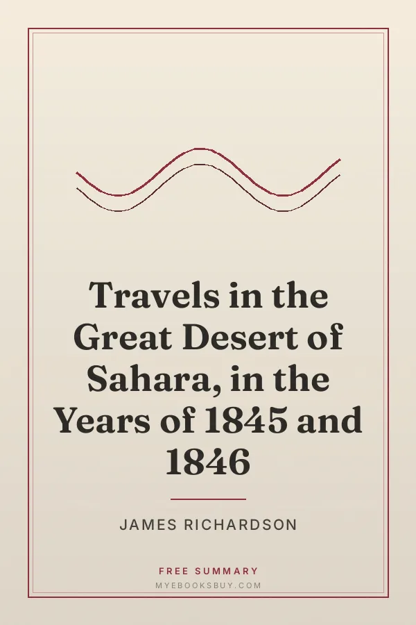 Cover of Travels in the Great Desert of Sahara, in the Years of 1845 and 1846