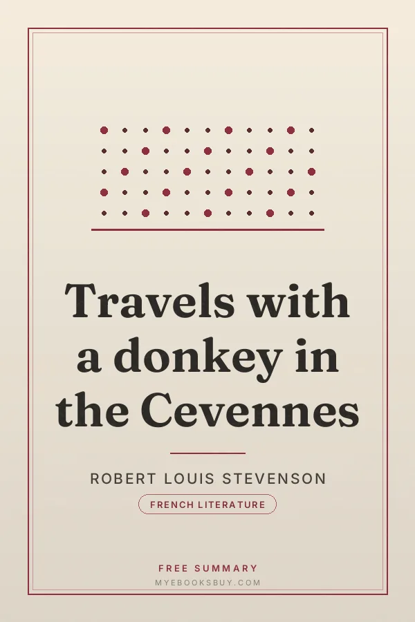 Cover of Travels with a donkey in the Cevennes