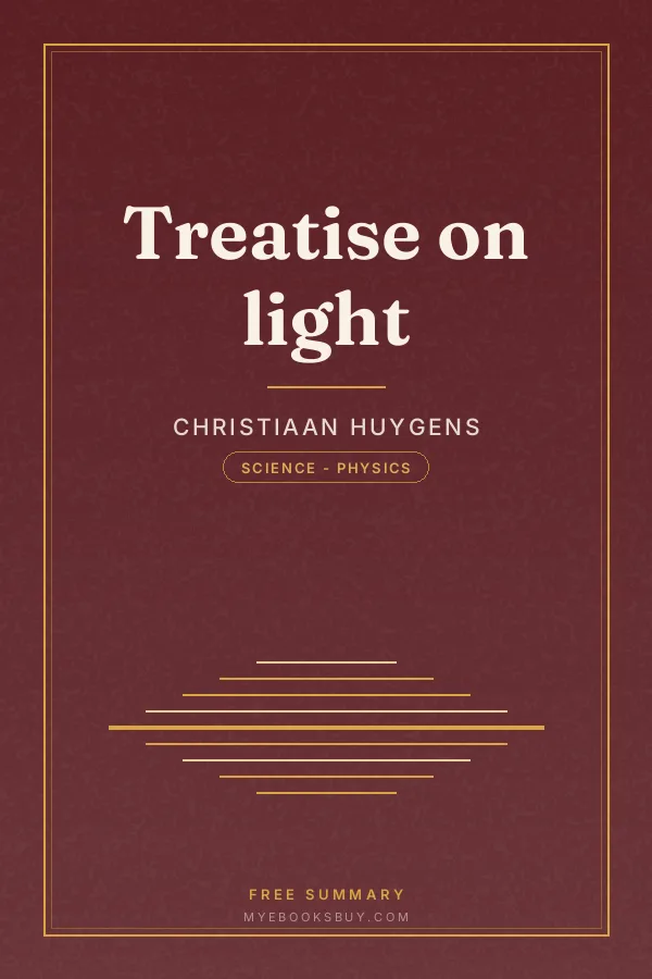 Cover of Treatise on light