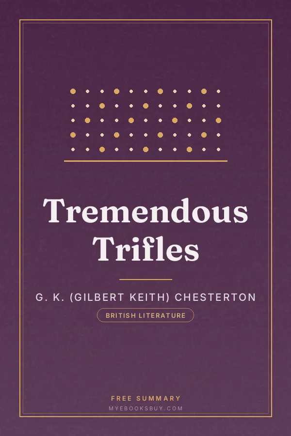 Cover of Tremendous Trifles