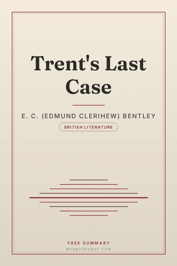 Cover of Trent's Last Case