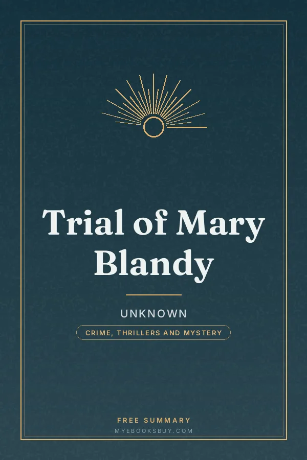 Cover of Trial of Mary Blandy