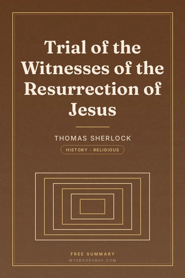 Cover of Trial of the Witnesses of the Resurrection of Jesus