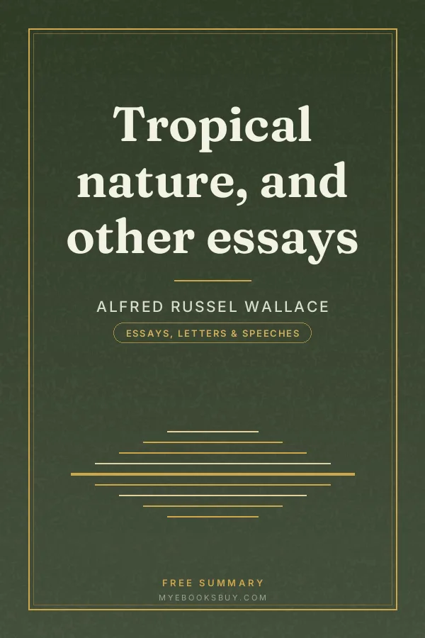 Cover of Tropical nature, and other essays