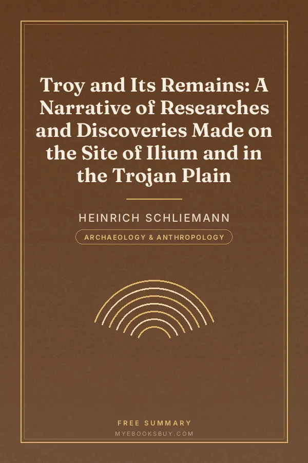 Cover of Troy and Its Remains: A Narrative of Researches and Discoveries Made on the Site of Ilium and in the Trojan Plain