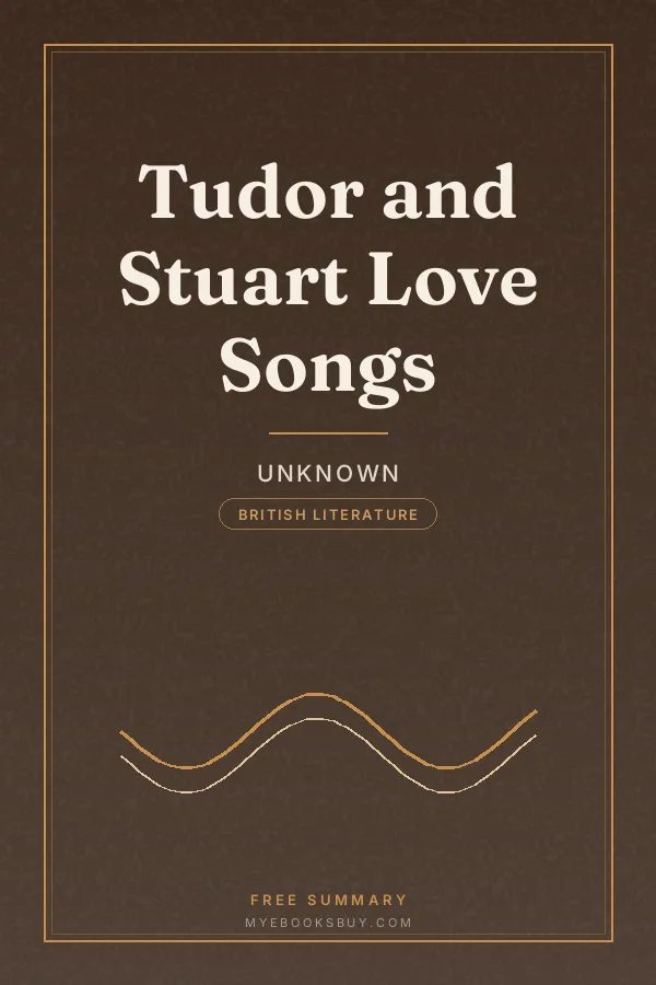 Cover of Tudor and Stuart Love Songs