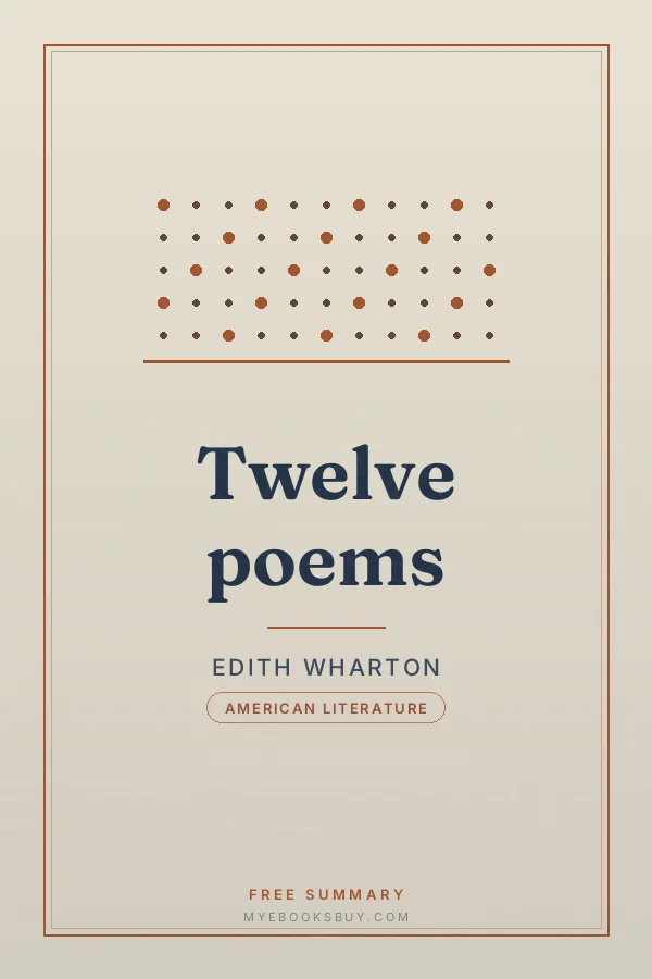 Cover of Twelve poems